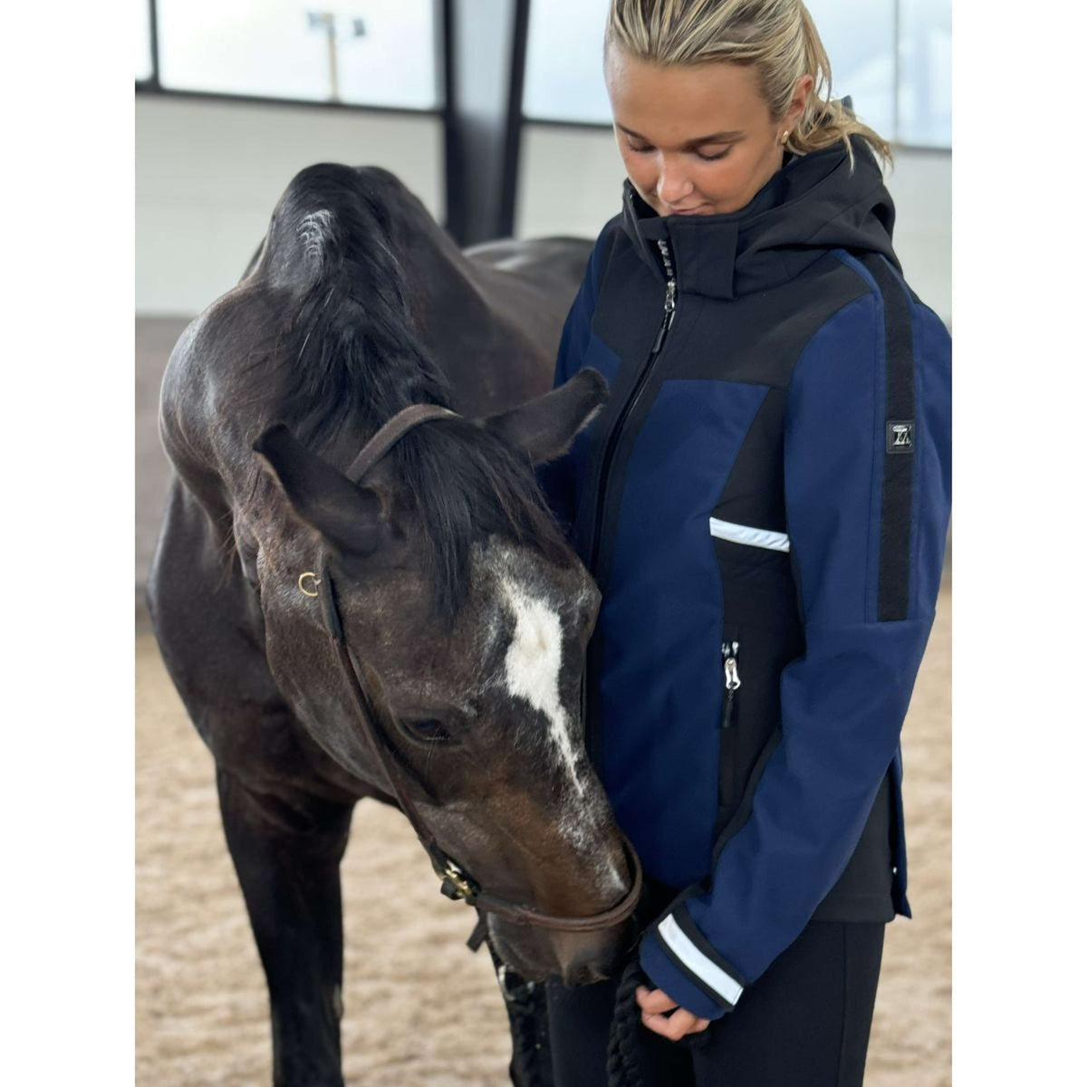 Mountain Horse Giacca Jen Softshell Navy