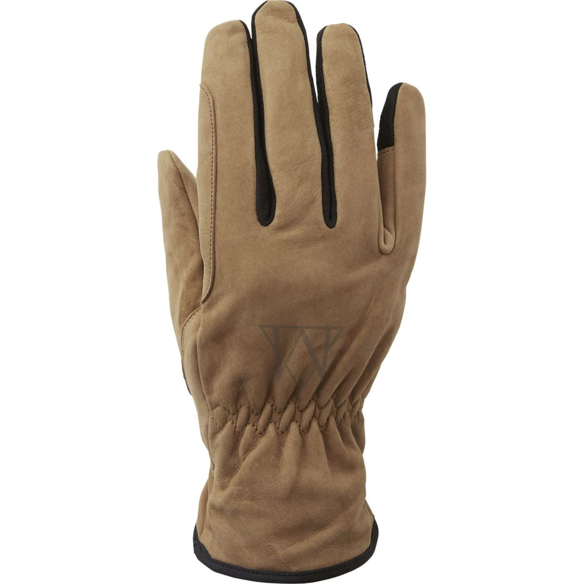 Mountain Horse Guanti Leather Fleece Marrone chiaro