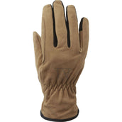Mountain Horse Guanti Leather Fleece Marrone chiaro