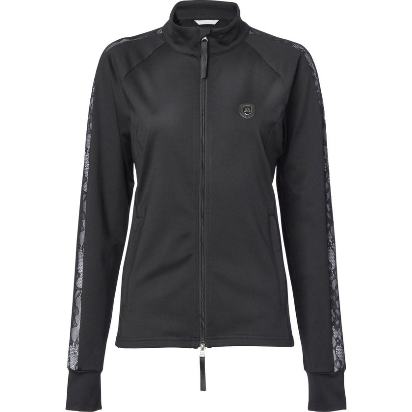 Mountain Horse Felpa con cappuccio e zip Opal Tech Nero Mountain Horse Felpa con cappuccio e zip Opal Tech Nero