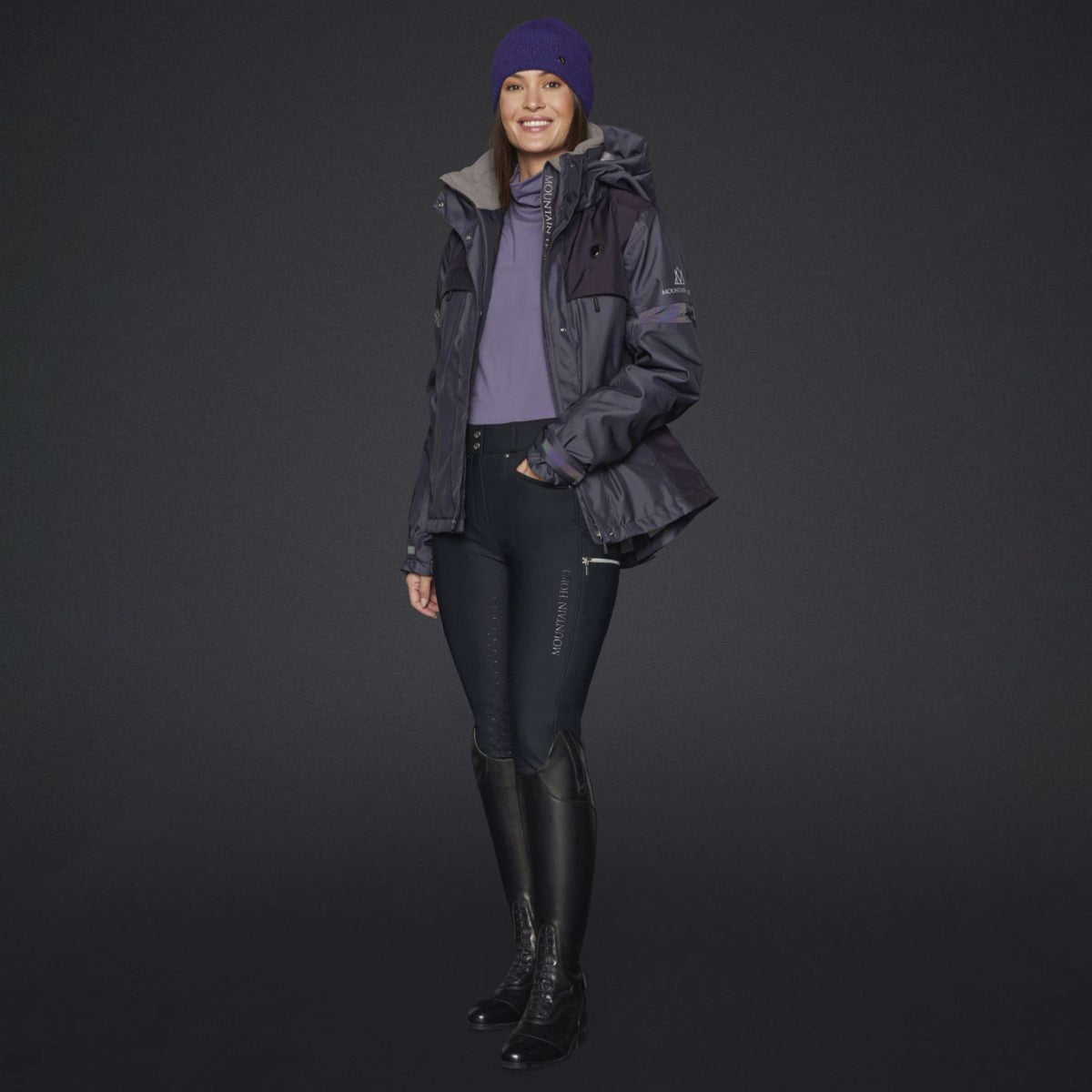 Mountain Horse Giacca Royal Grace Viola intenso