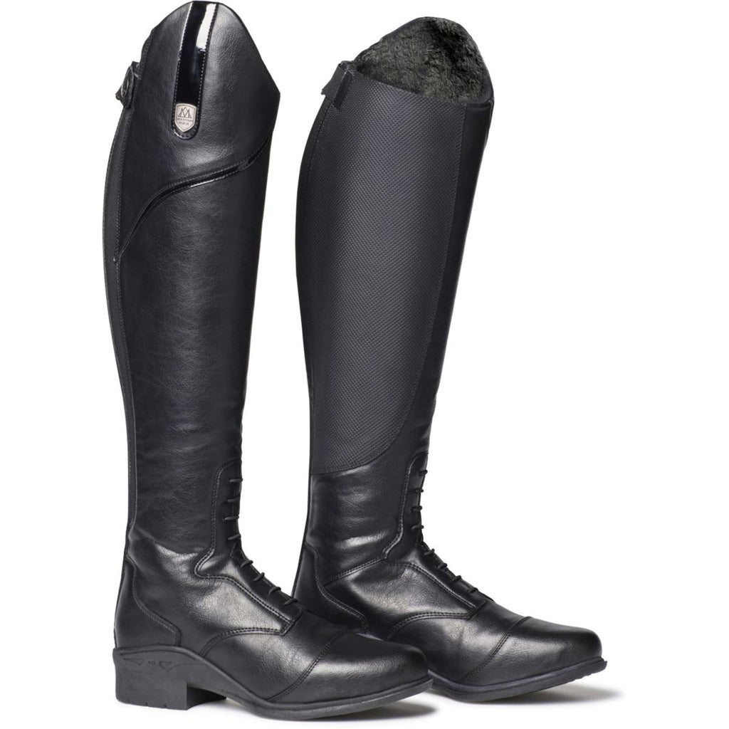 Mountain Horse Stivali da Equitazione Veganza Winter Tall Nero