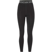 Mountain Horse Leggings da Equitazione Cozy Nero