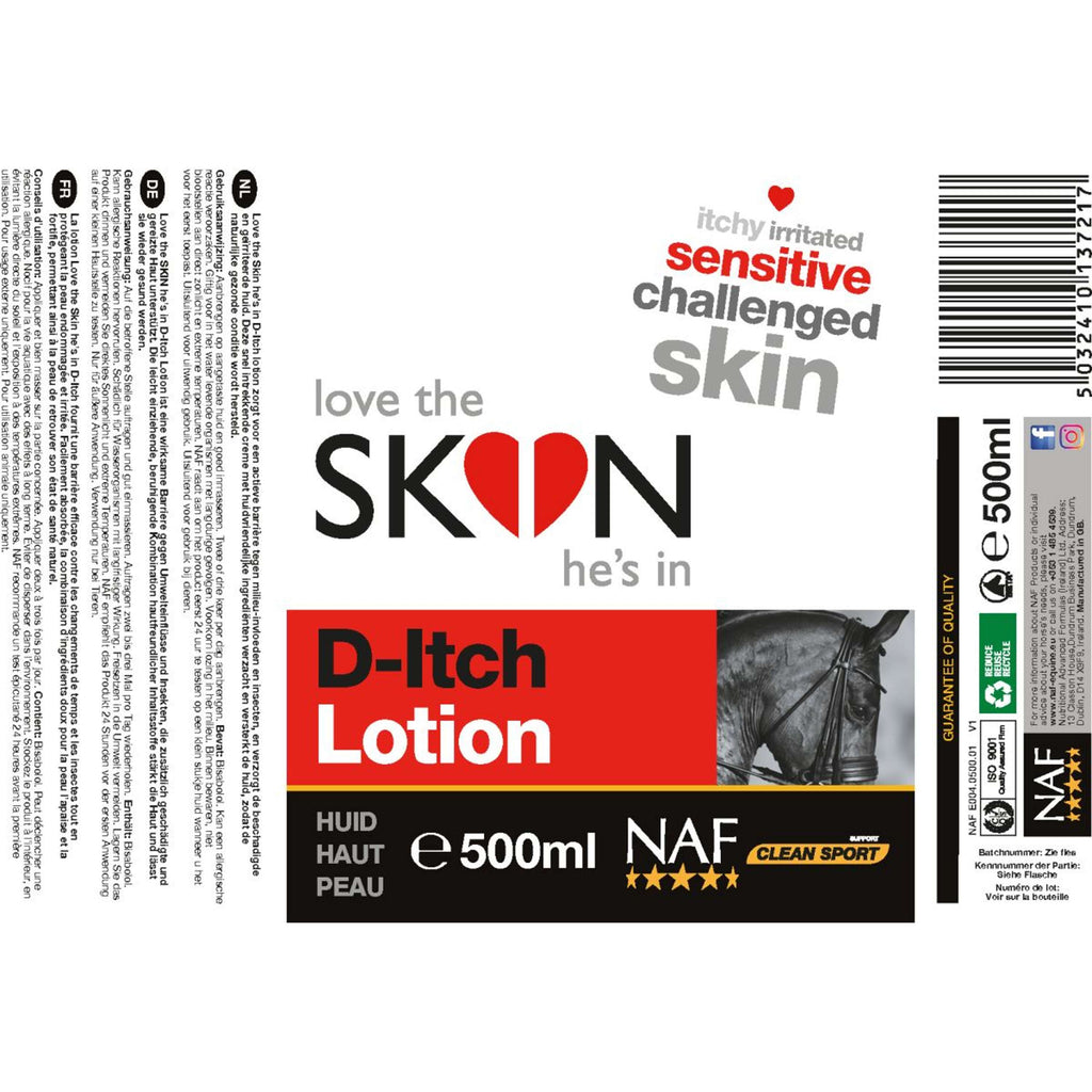 NAF Adoro la PELLE in cui si trova D-Itch Lotion