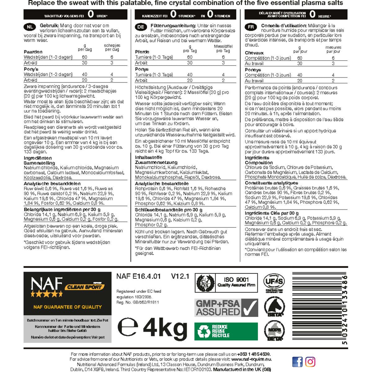 NAF Elettroliti Salts