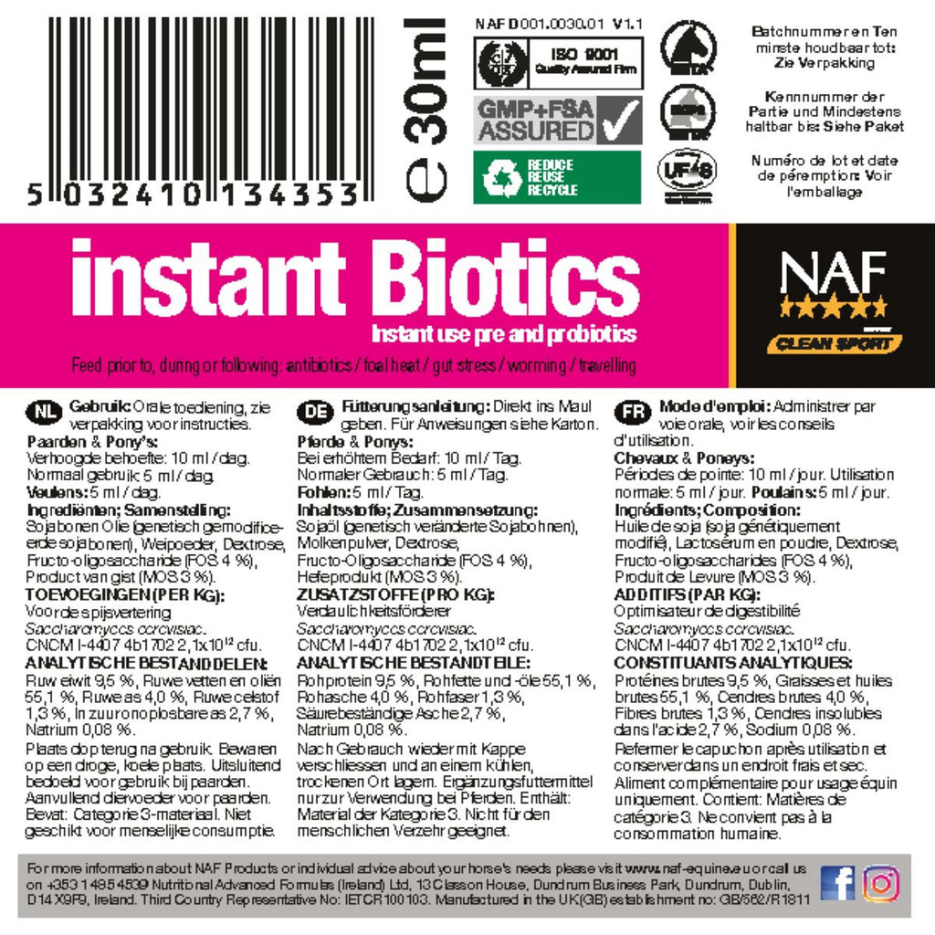 NAF Biotici istantanei
