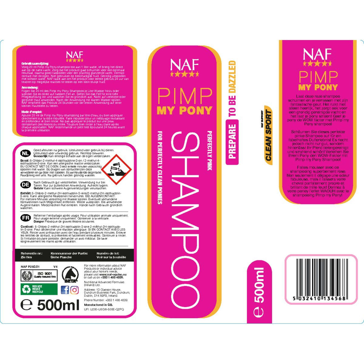 NAF Pimp il mio pony Shampoo Rosa