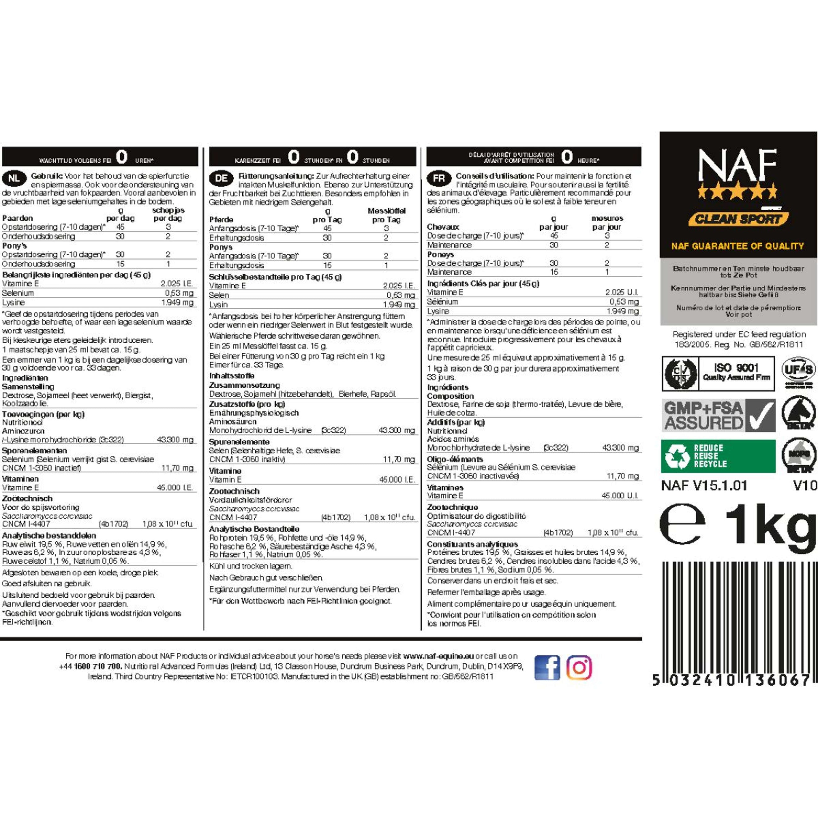 NAF Vitamina E e Selenio Plus NAF Vitamina E e Selenio Plus