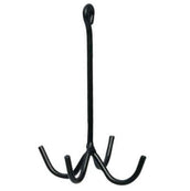 One Equestrian Appendibriglia con 4 ganci Nero