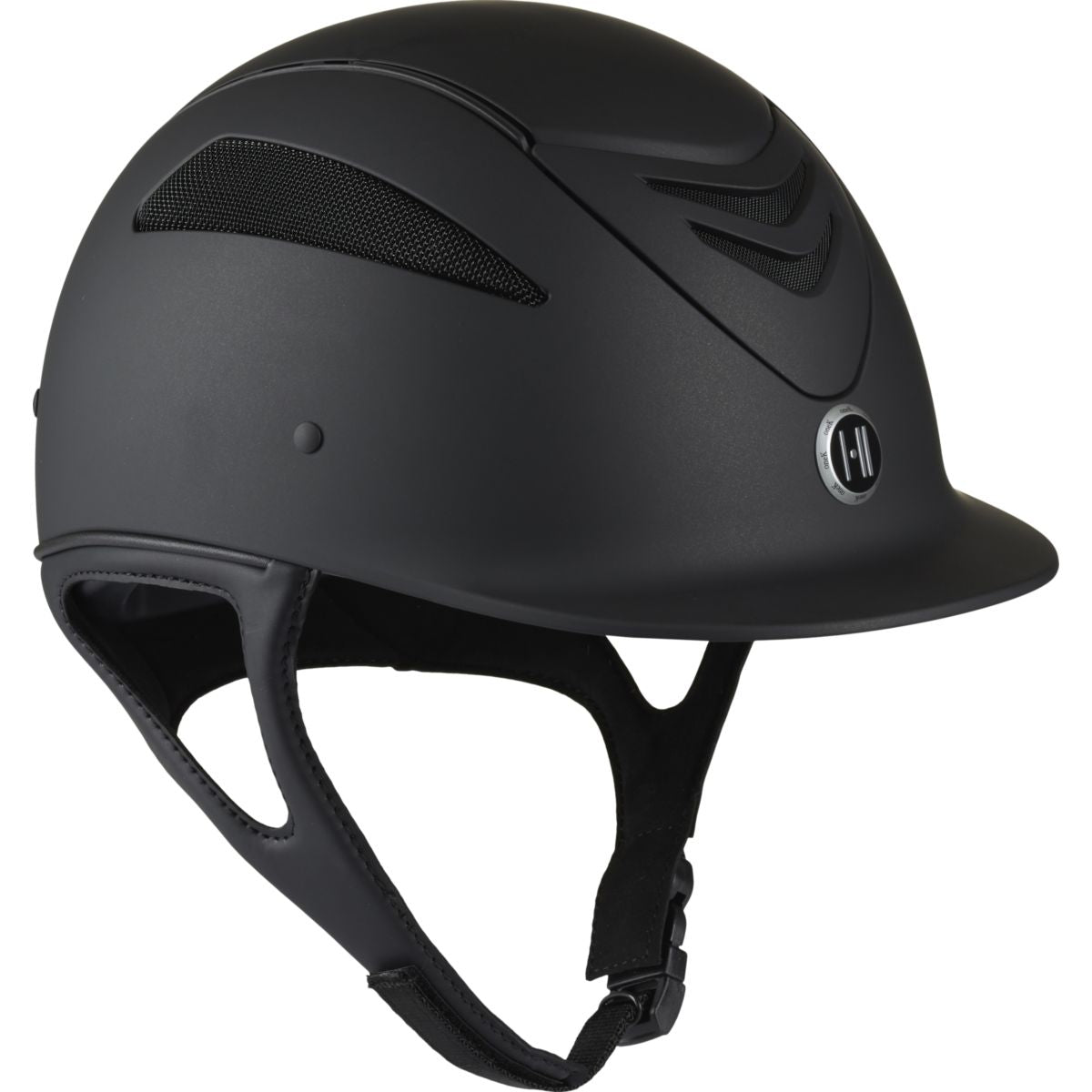 OneK Casco da equitazione Defender Pro Matt Nero