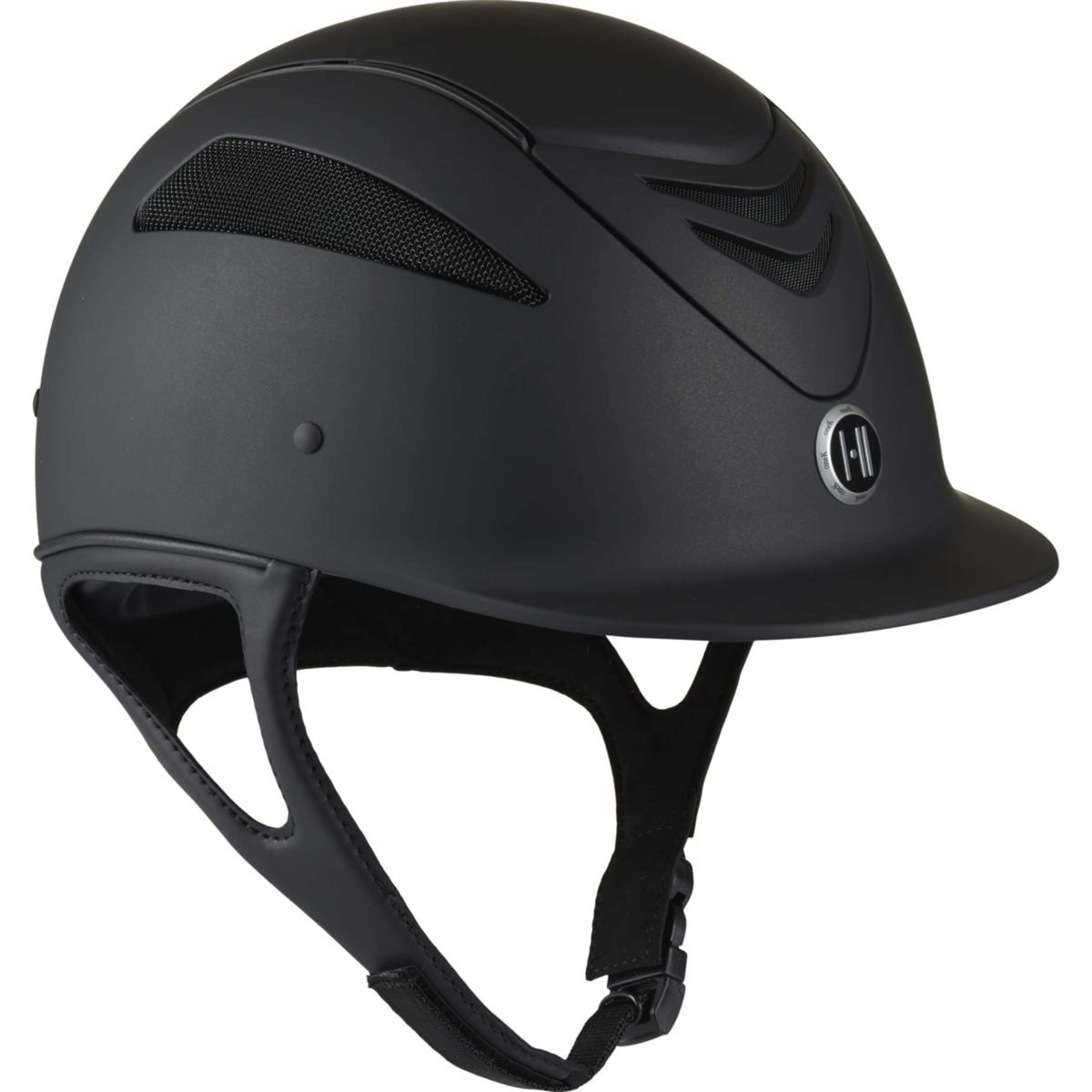 OneK Casco da equitazione Defender Pro Matt Nero