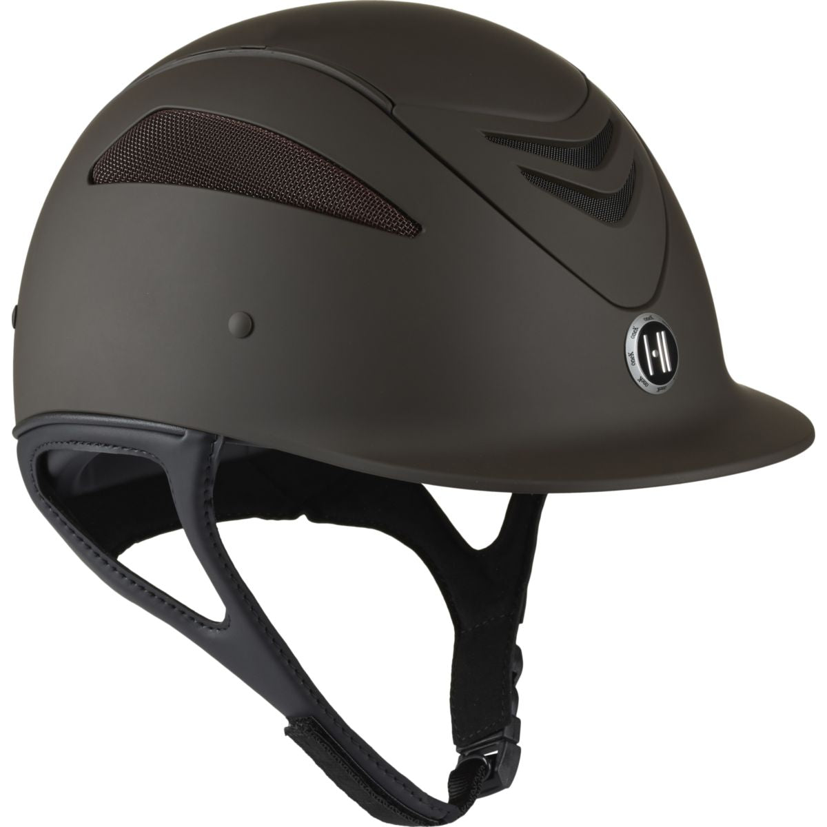 OneK Casco da equitazione Defender Pro Matt Marrone