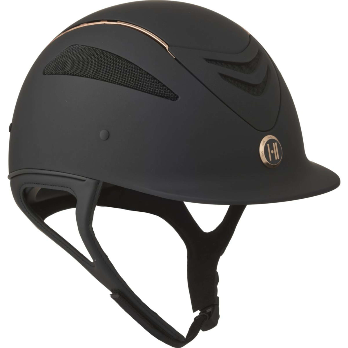 OneK Casco da equitazione Defender Pro Matt Nero