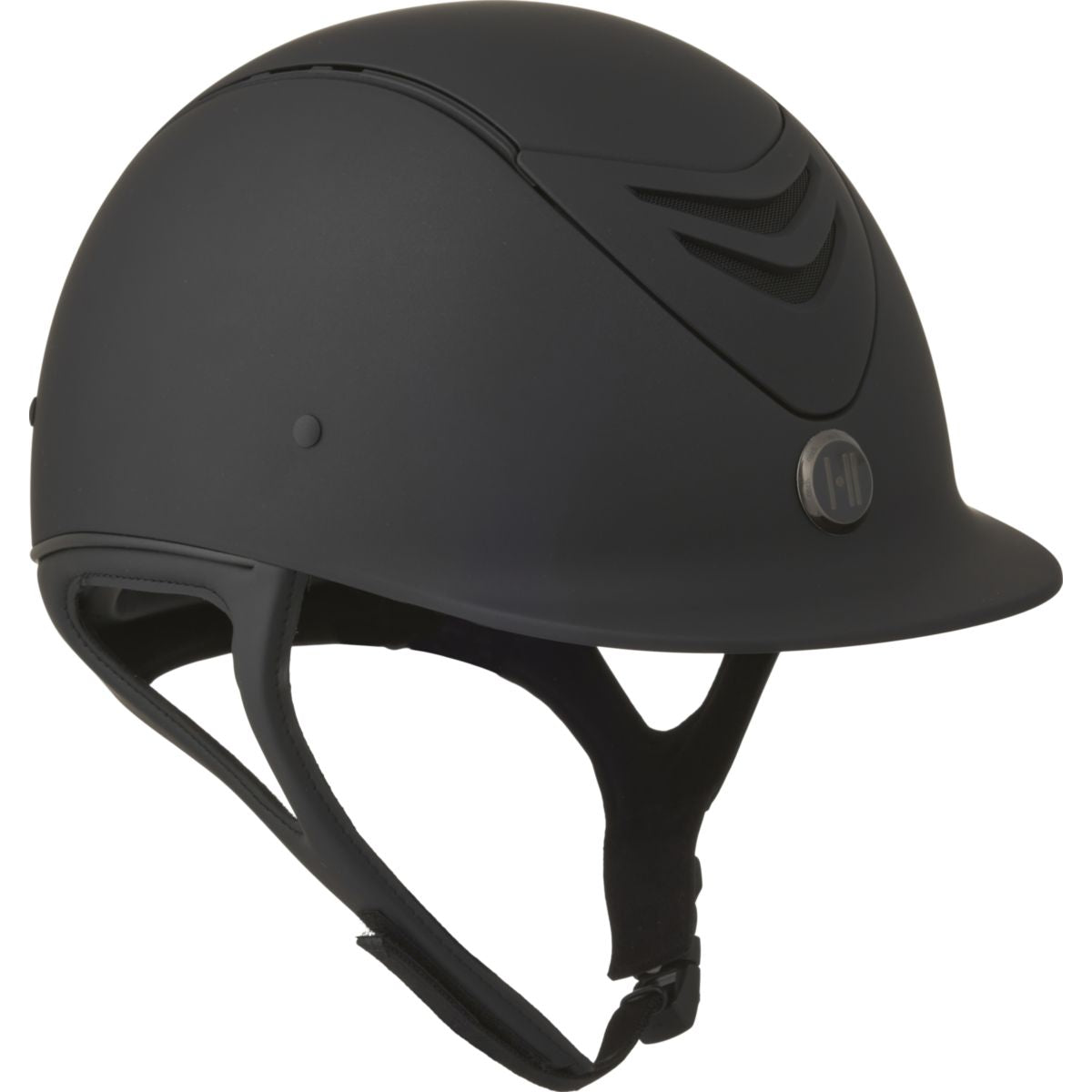 OneK Casco da equitazione Defender Convertible Matt Nero