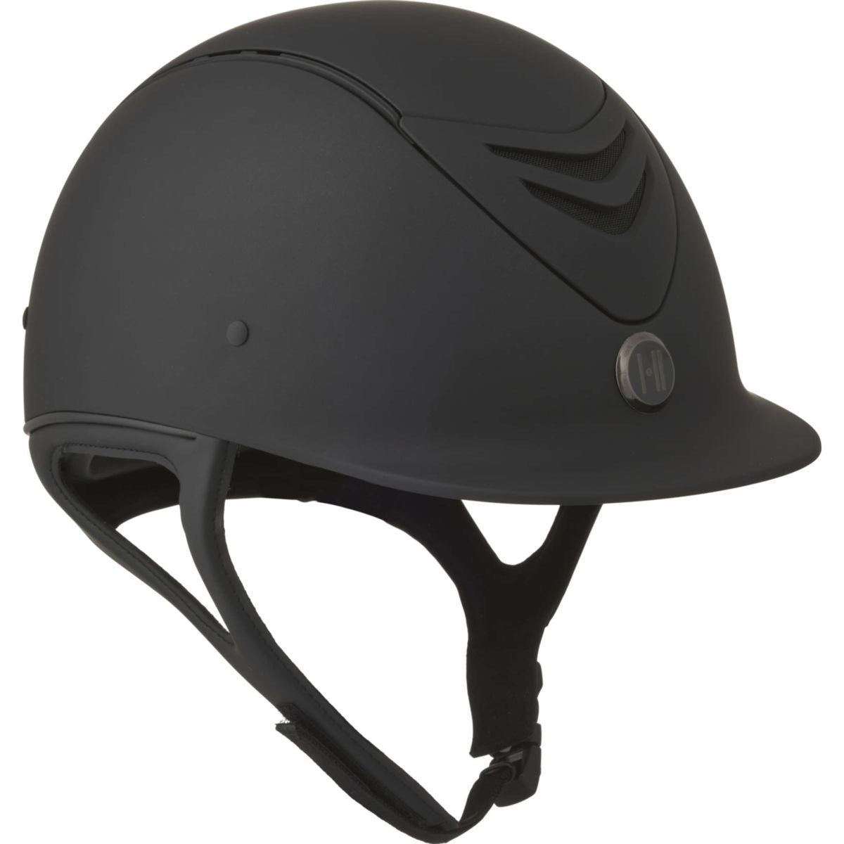 OneK Casco da equitazione Defender Convertible Matt Nero
