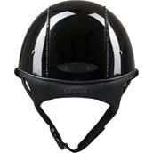 OneK Casco da equitazione Avancé Lux Shimmer Black Swarovski Nero