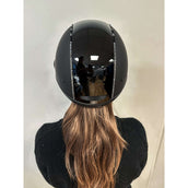 OneK Casco da equitazione Avancé Lux Matt Glossy Top Nero