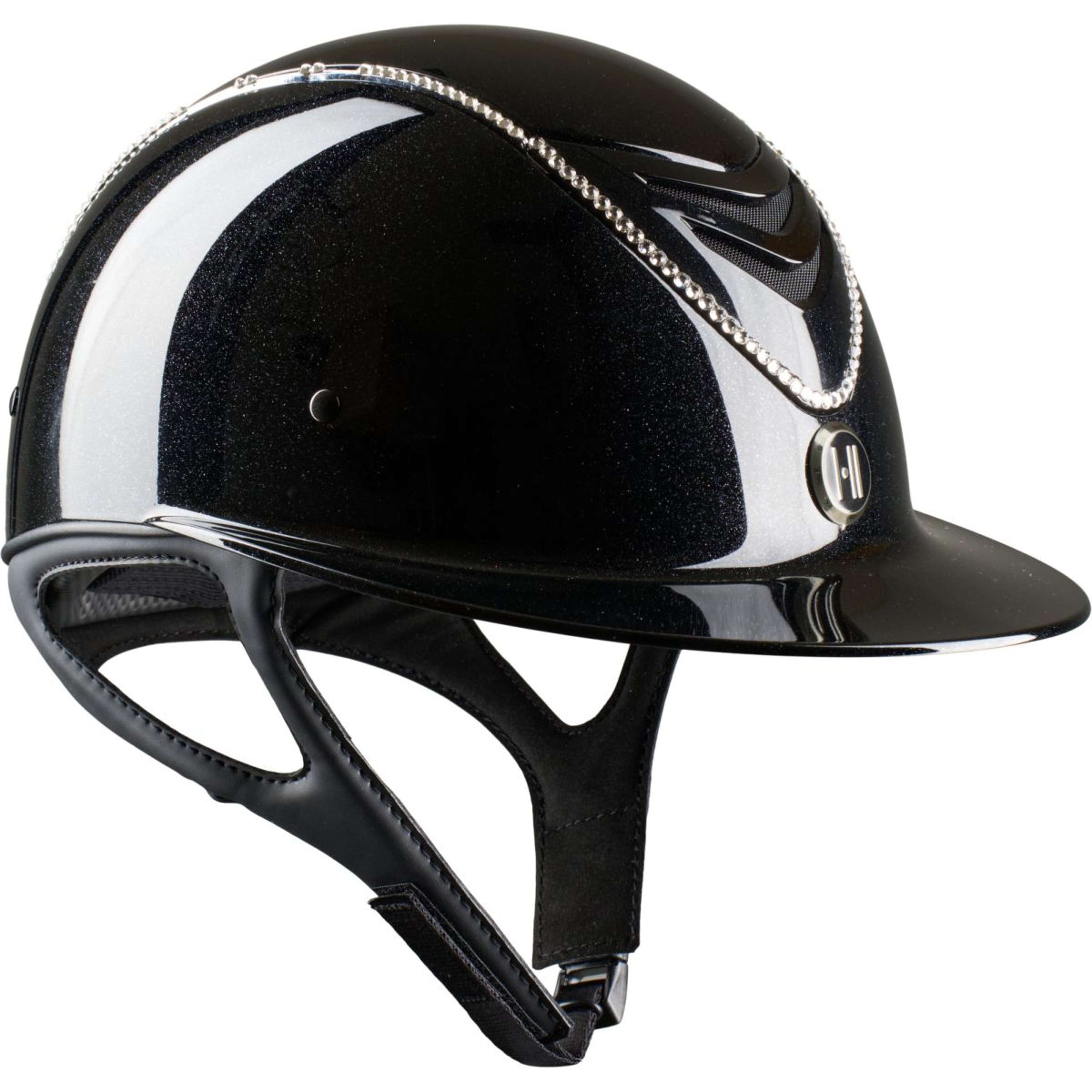 OneK Casco da equitazione Avancé Lux Shimmer swarovski Nero OneK Casco da equitazione Avancé Lux Shimmer swarovski Nero