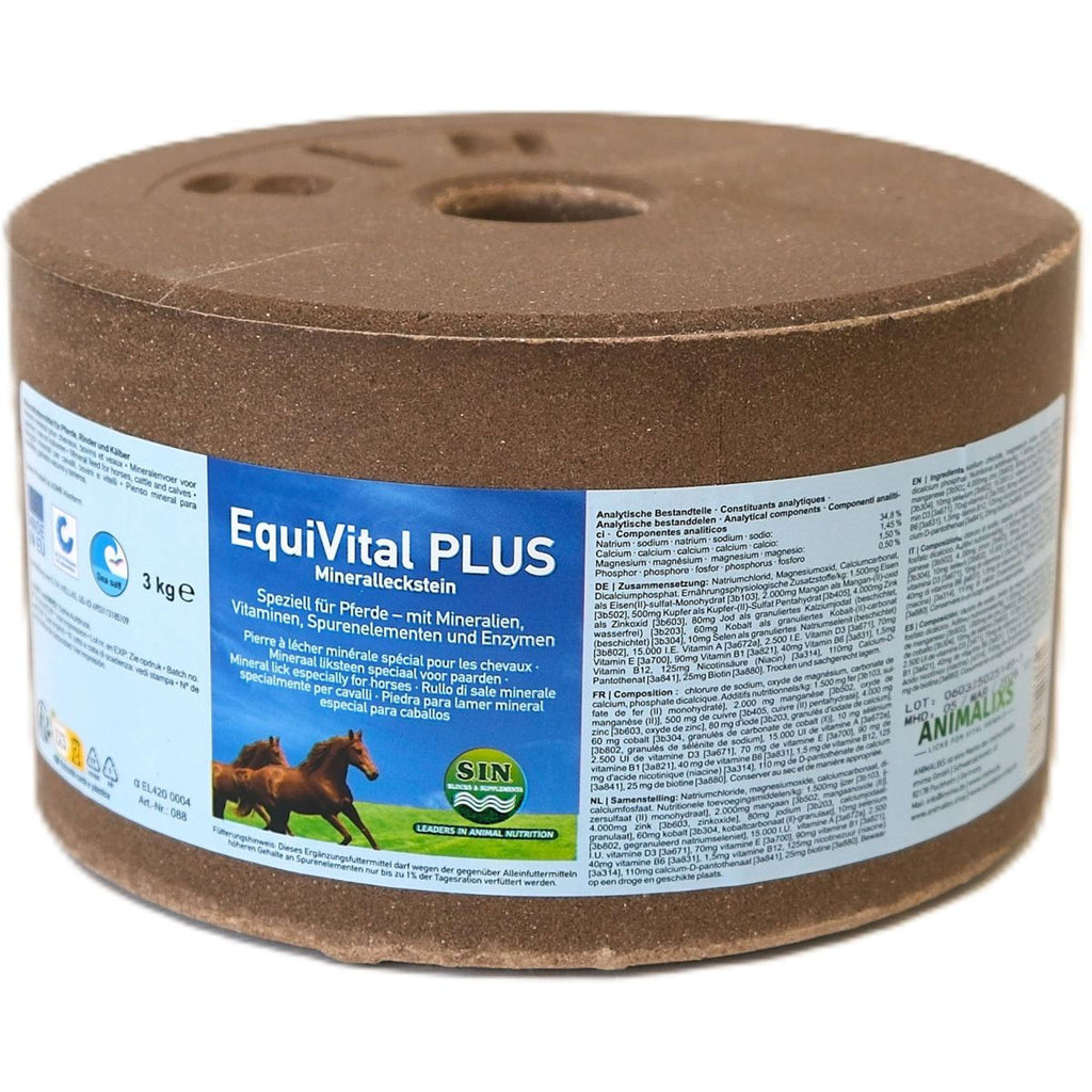 Animalixs Pietra da Leccare EquiVital Plus Marrone