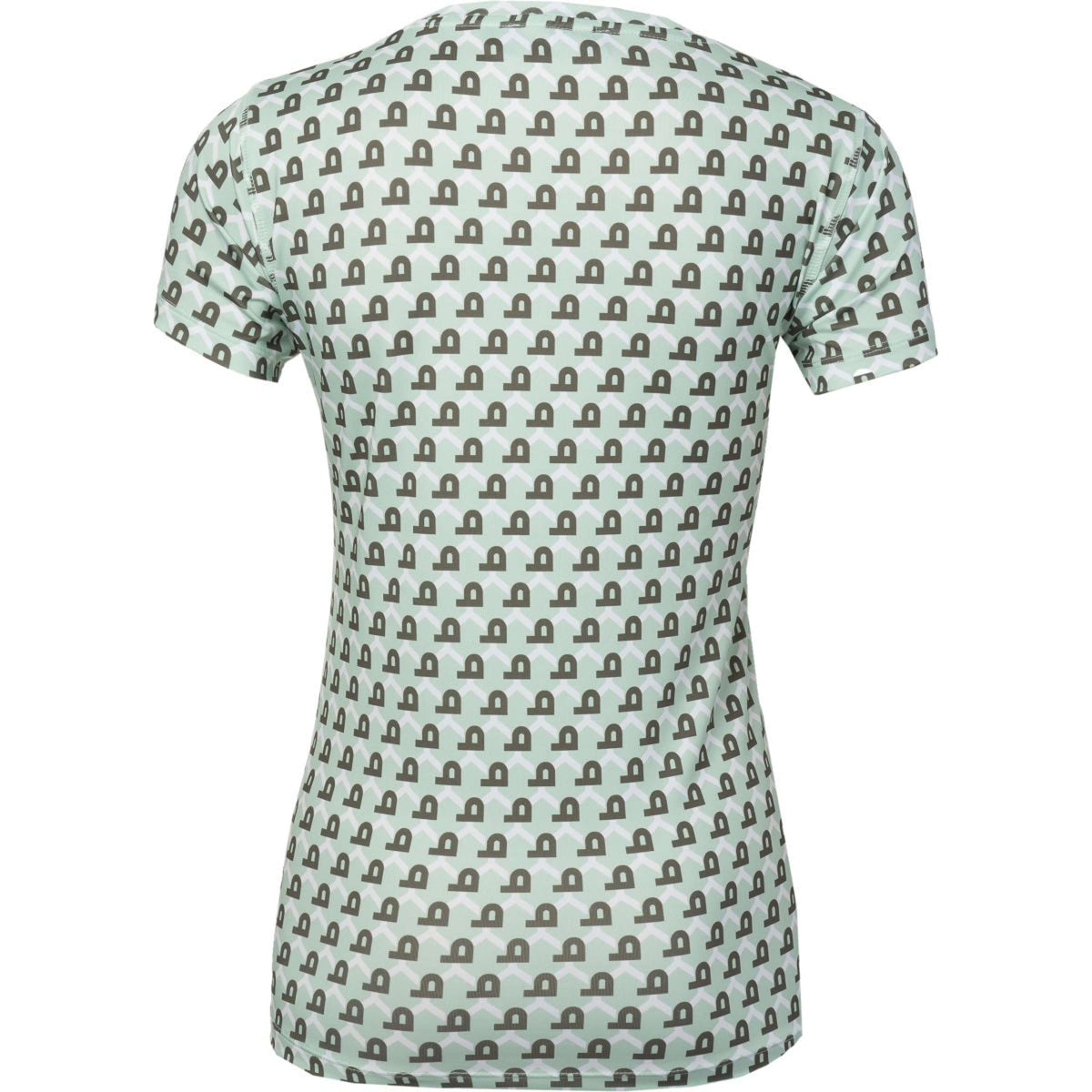 PK International Camicia da prestazione Oxford All Over Skylight