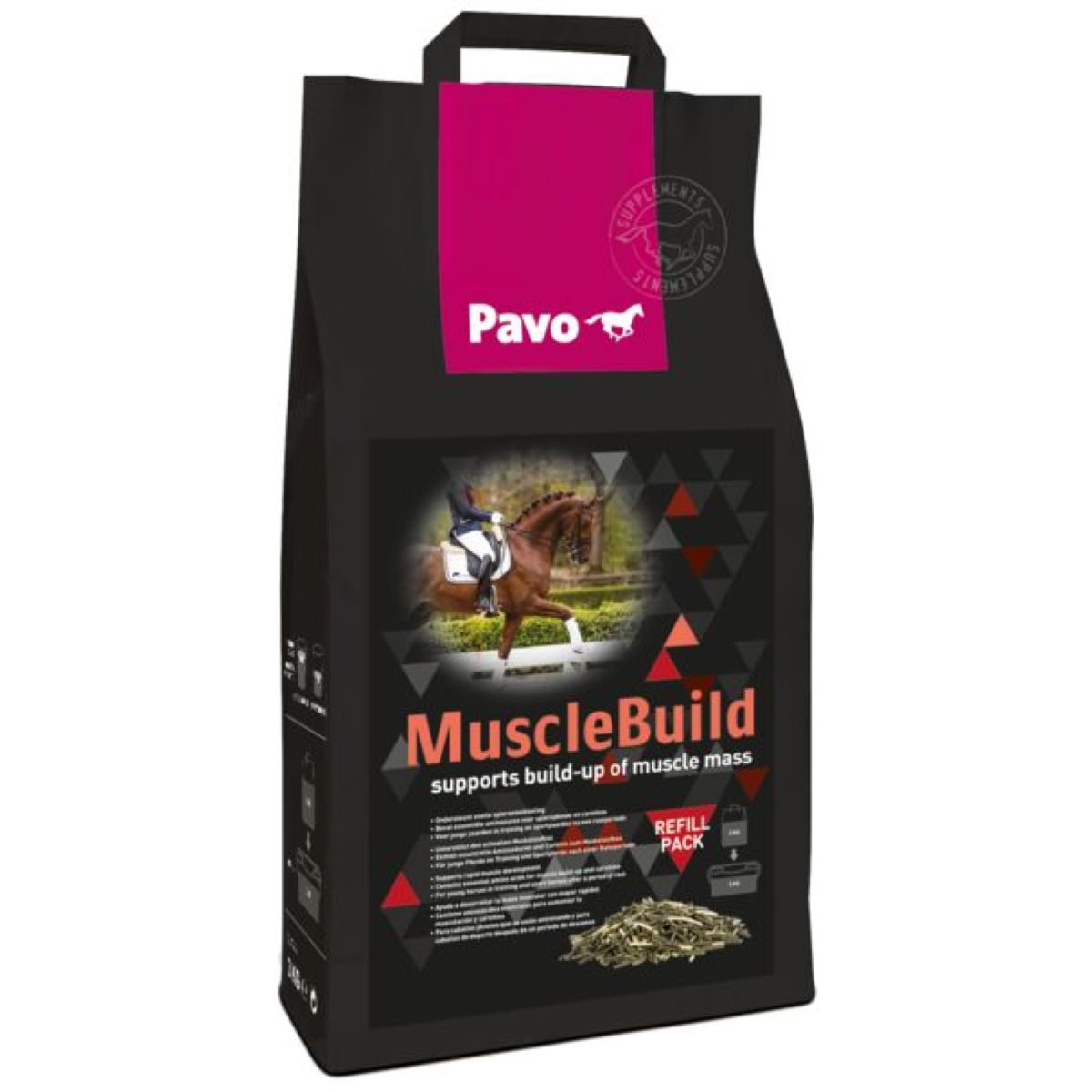 Pavo Costruzione muscolare Refill
