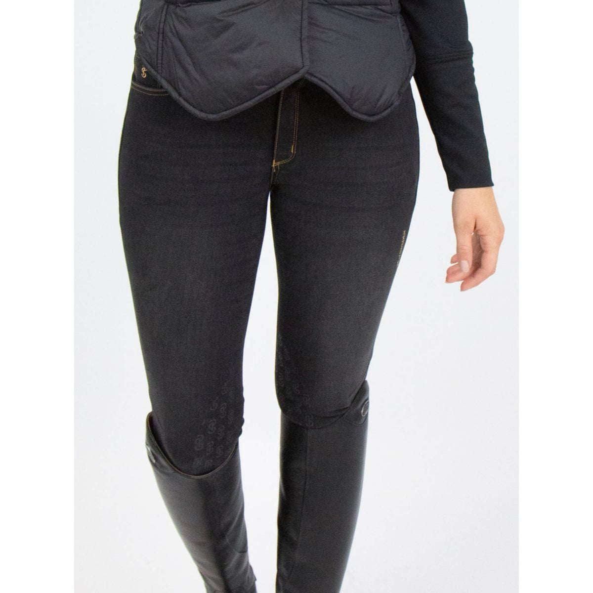 PS of Sweden Calzoni Ellie Jeans Denim nero