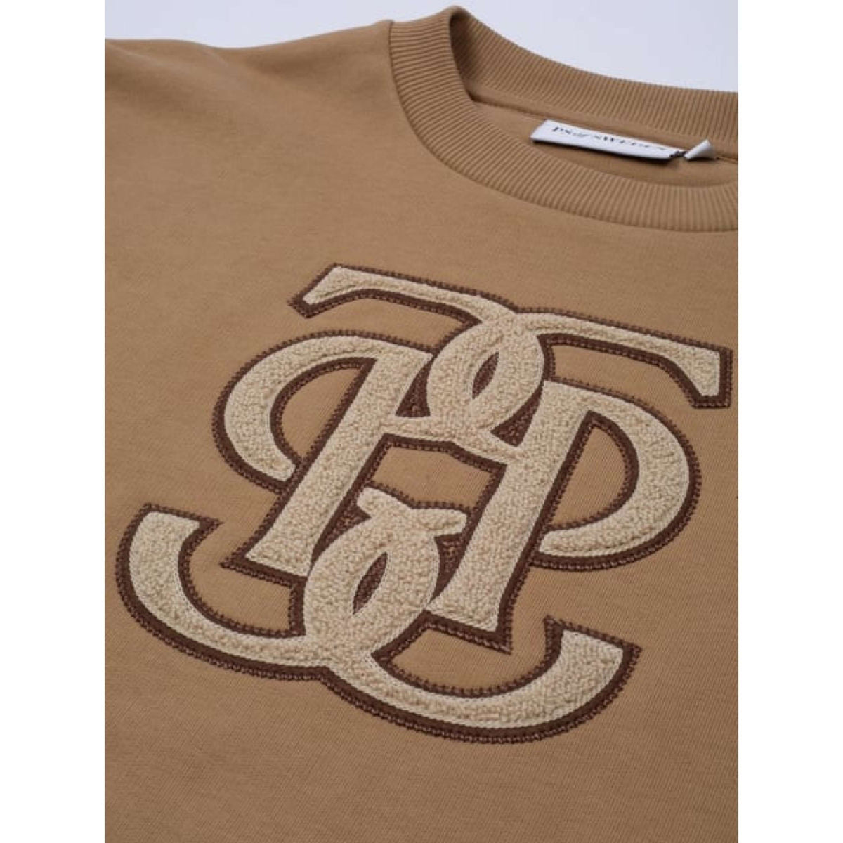 PS of Sweden Felpa Karla Monogram Camel