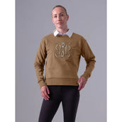 PS of Sweden Felpa Karla Monogram Camel