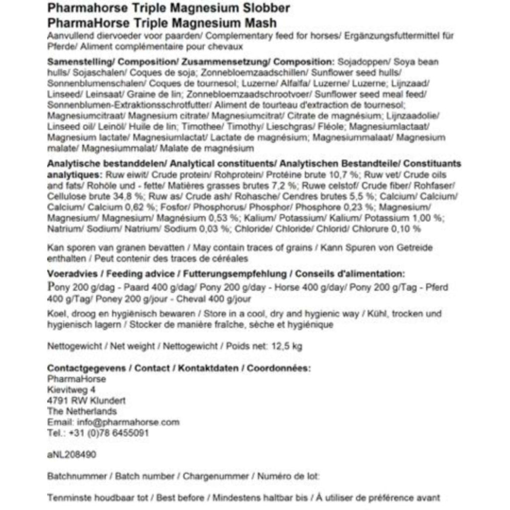 PharmaHorse Mangime umido Triple