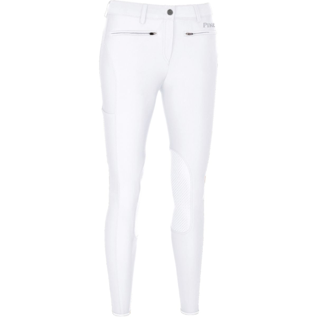Pikeur Pantaloni da Equitazione Tessa Knee Grip Bianco