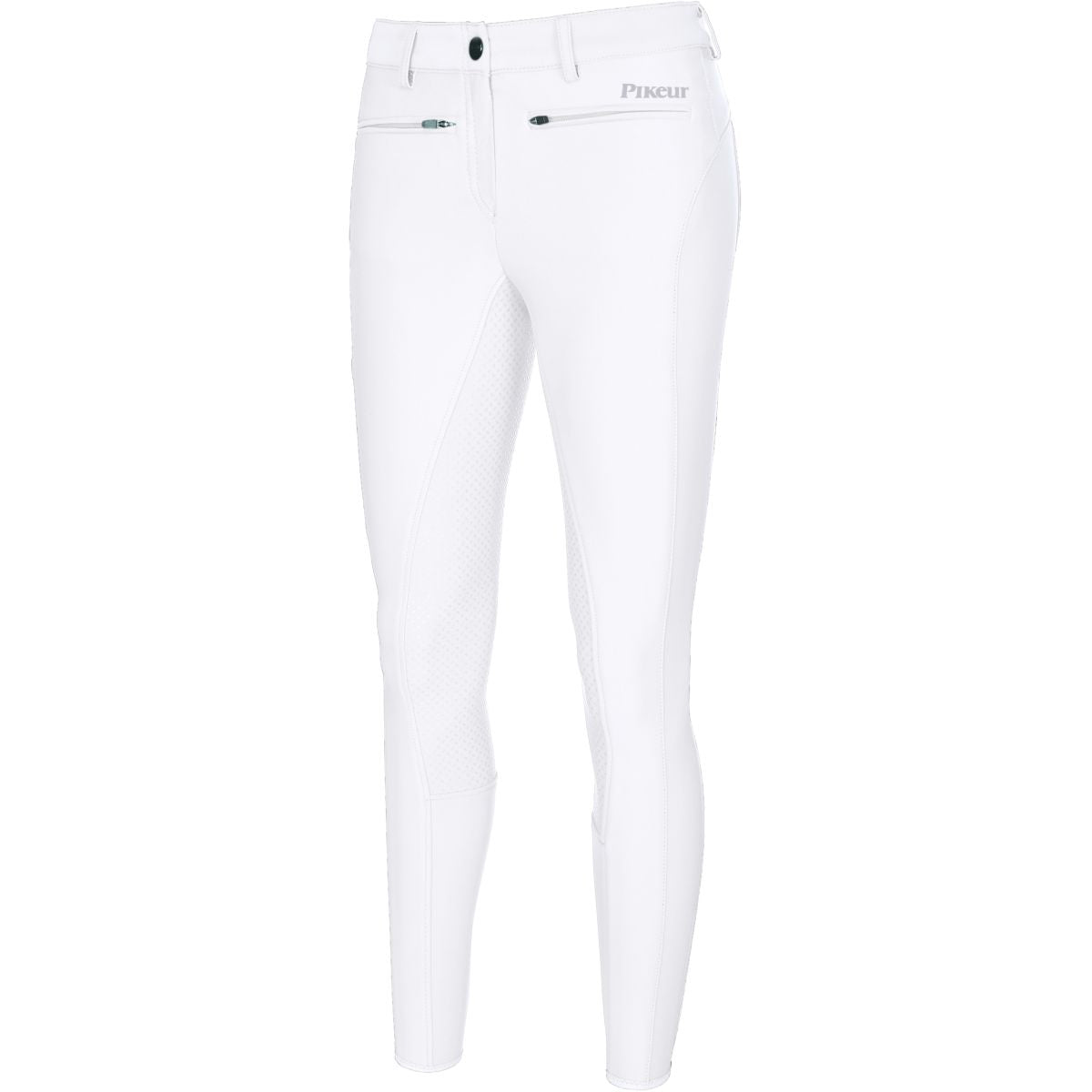 Pikeur Pantaloni da Equitazione Tessa Full Grip Bianco