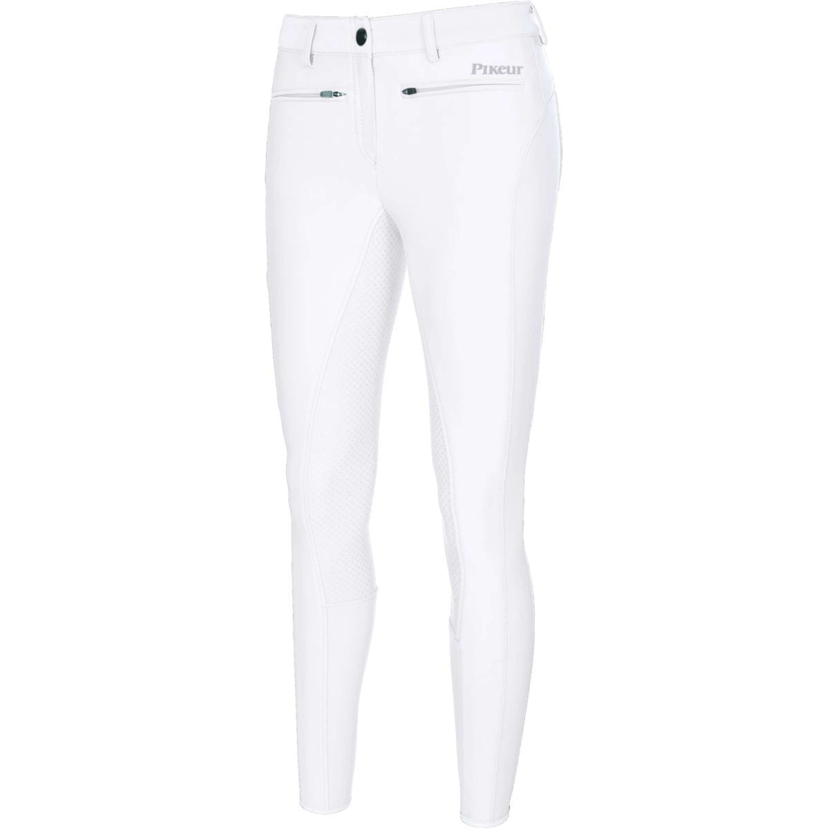 Pikeur Pantaloni da Equitazione Tessa Full Grip Bianco
