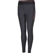 Pikeur Leggings da Equitazione IDA Athleisure FG Bambini Dark Shadow/Rosegold