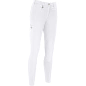 Pikeur Pantaloni da Equitazione New Lugana McCrown Full Grip Midwaist Bianco