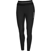 Pikeur Pantaloni da Equitazione Gia Athleisure Softshell Full Grip Nero