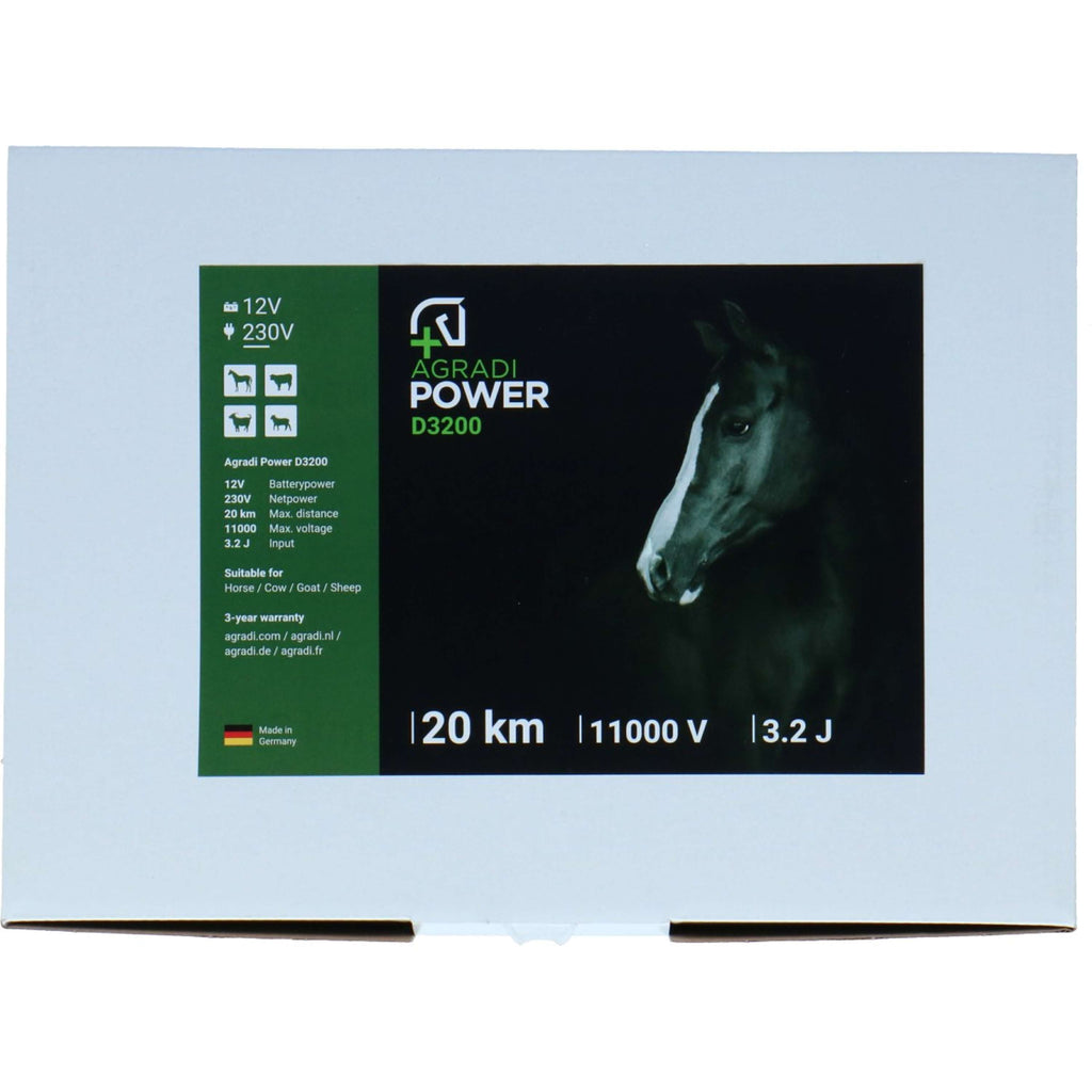Agradi Power Dispositivo per recinzioni elettriche Agradi Power D3200 0,17 Joule