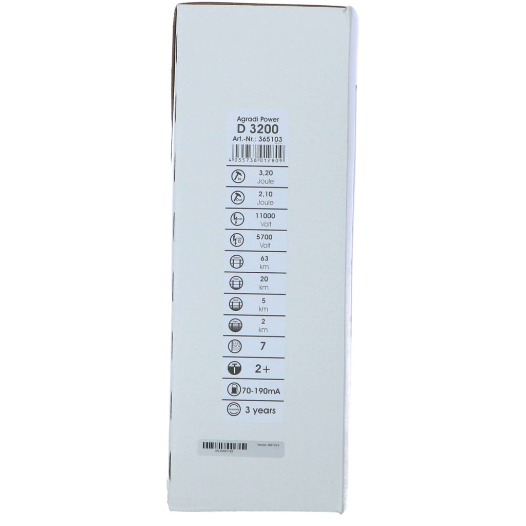 Agradi Power Dispositivo per recinzioni elettriche Agradi Power D3200 0,17 Joule