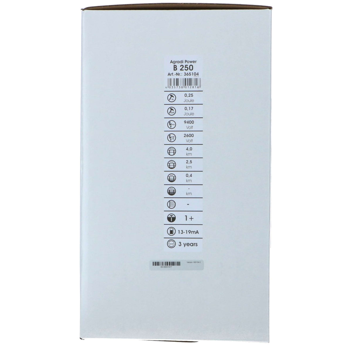 Agradi Power Batteria Agradi Power B250