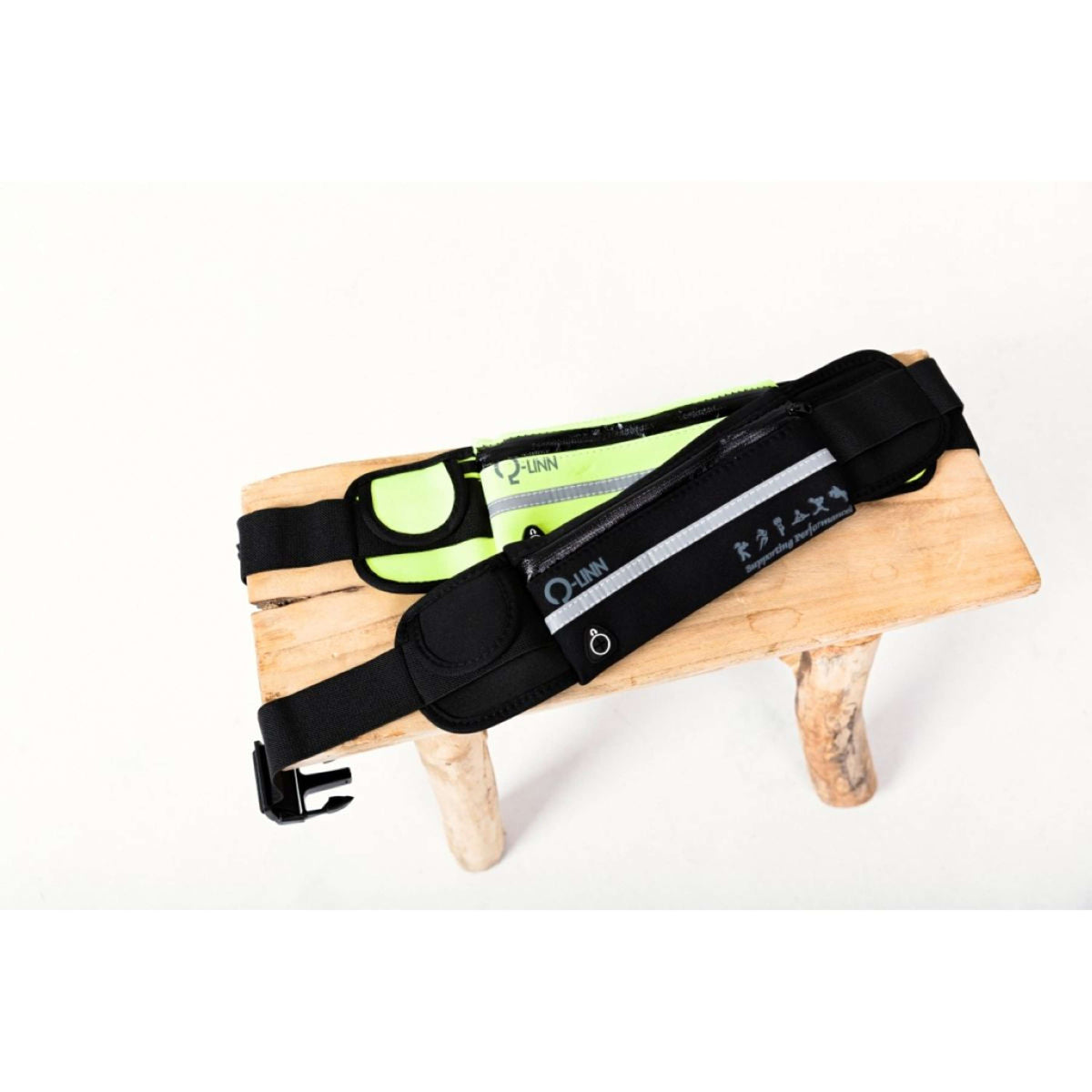 Q Linn Cinturino per telefono Nero