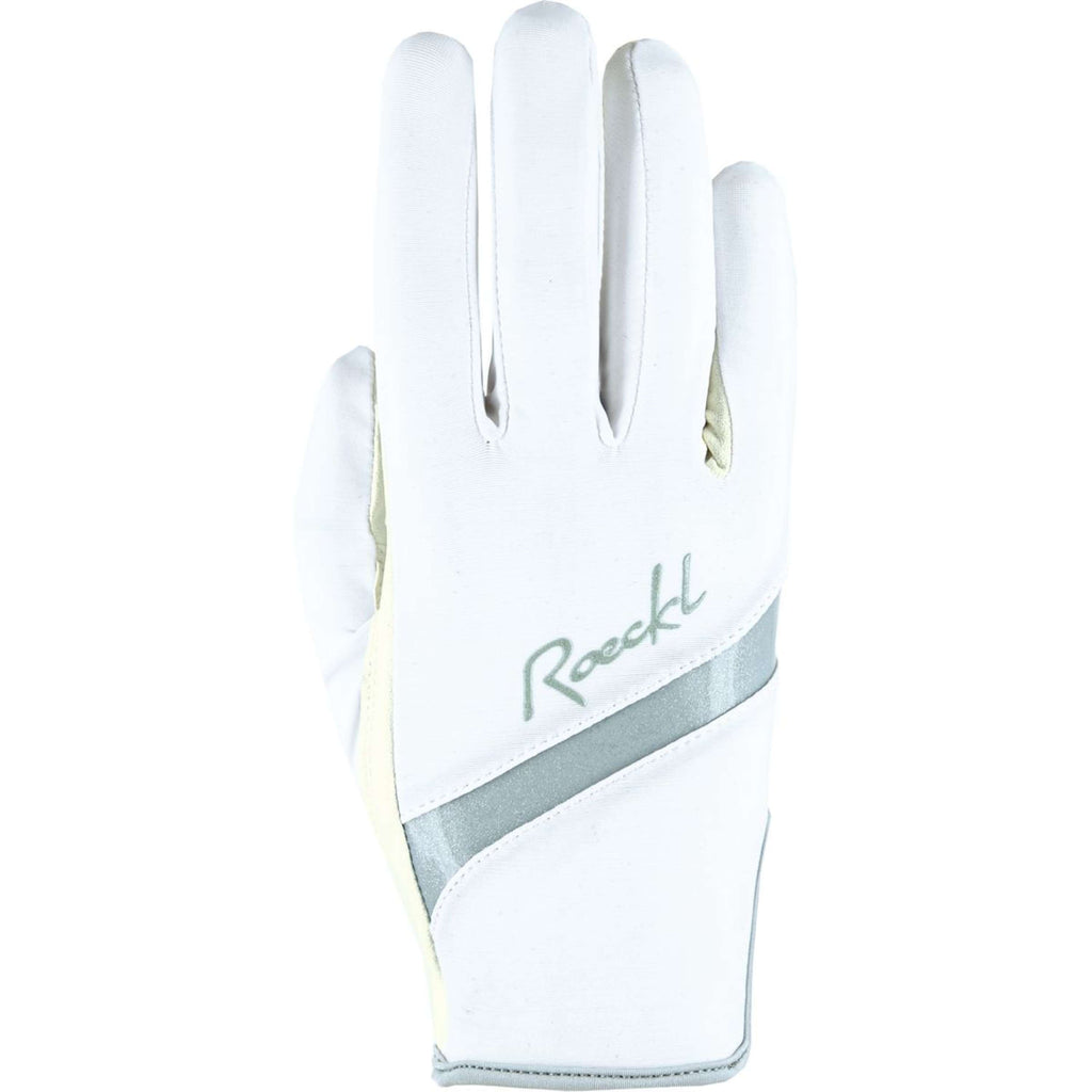 Roeckl Guanti da Equitazione Lorraine Bianco