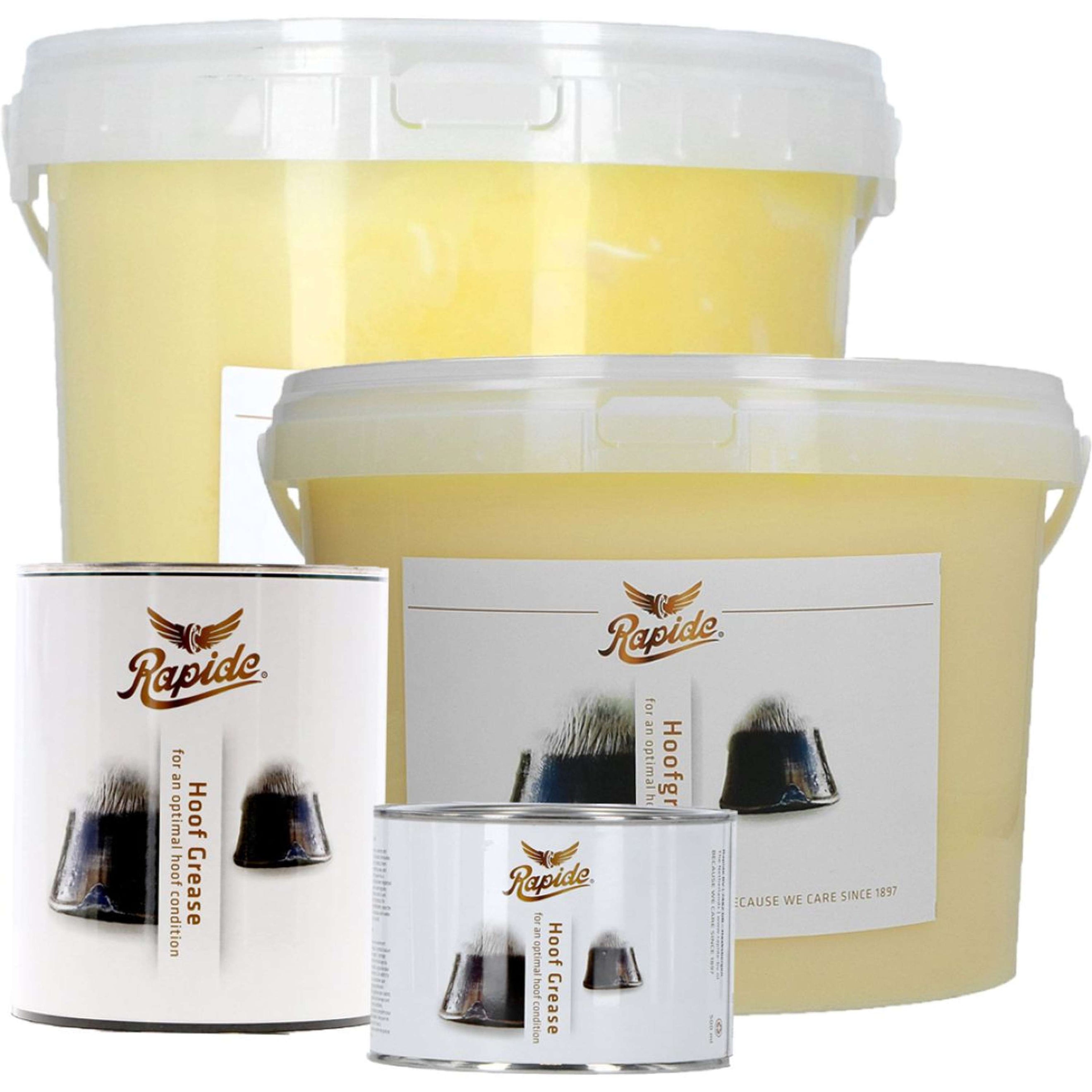 Rapide Grasso per zoccoli Bianco