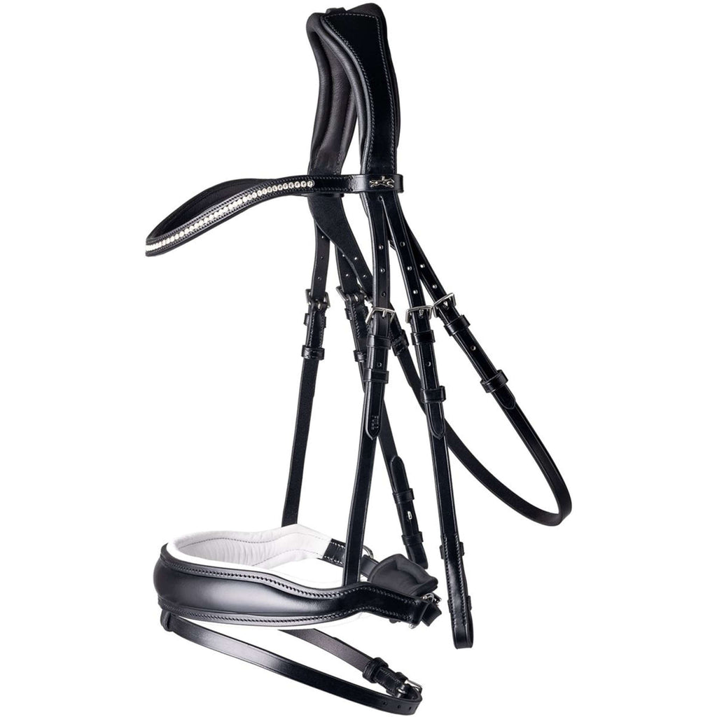 Schockemöhle Briglia Premium sports Stanford Nero/Bianco