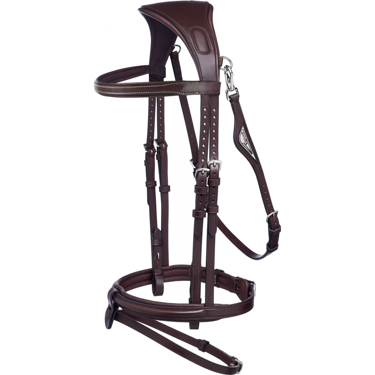Equiline Briglia JP Anatomisch Marrone