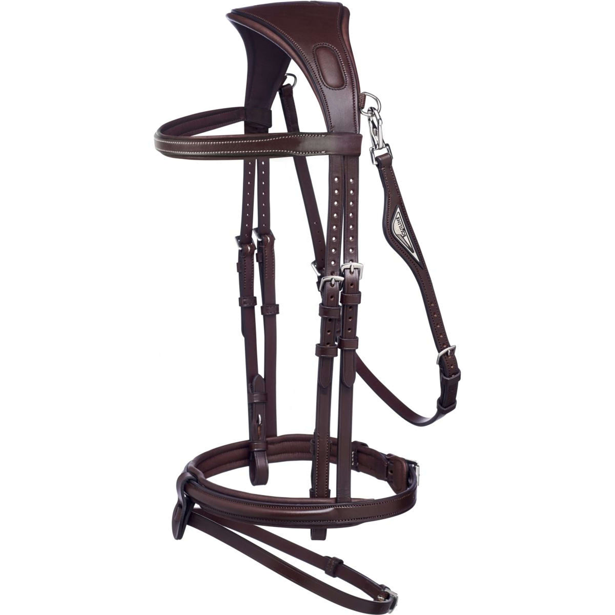 Equiline Briglia JP Anatomisch Marrone