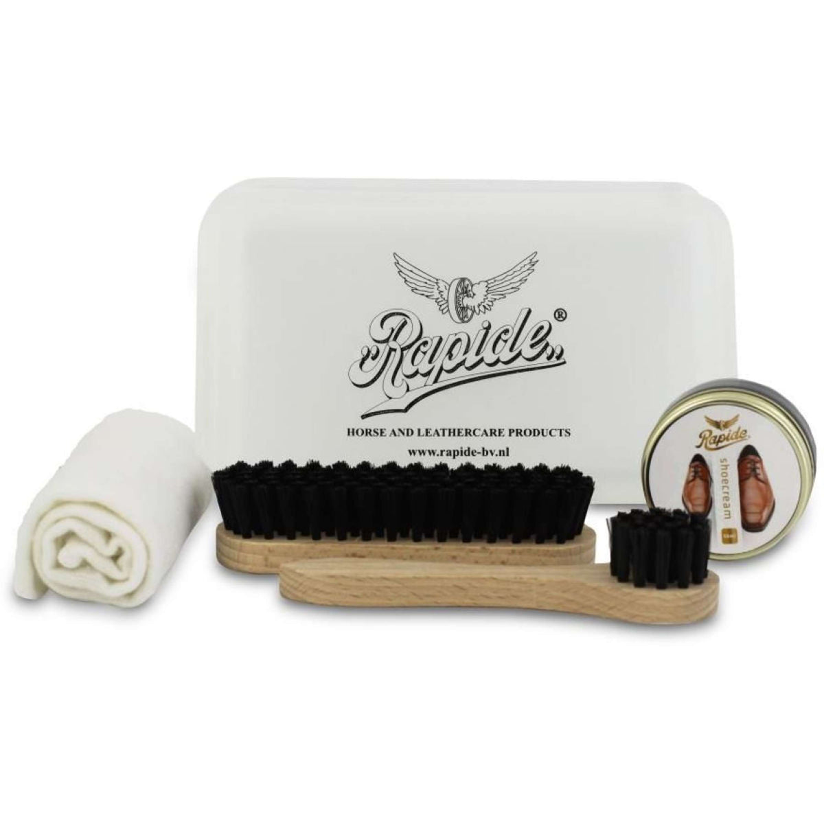 Rapide Set Pulizia Scarpe Nero