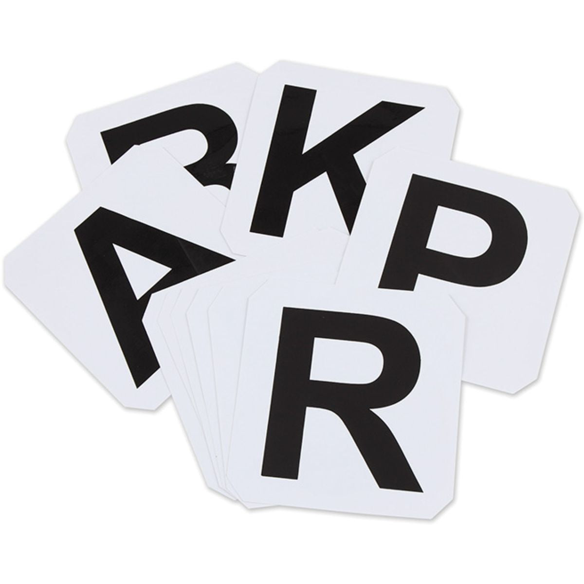 Shires Lettere di dressage Bianco