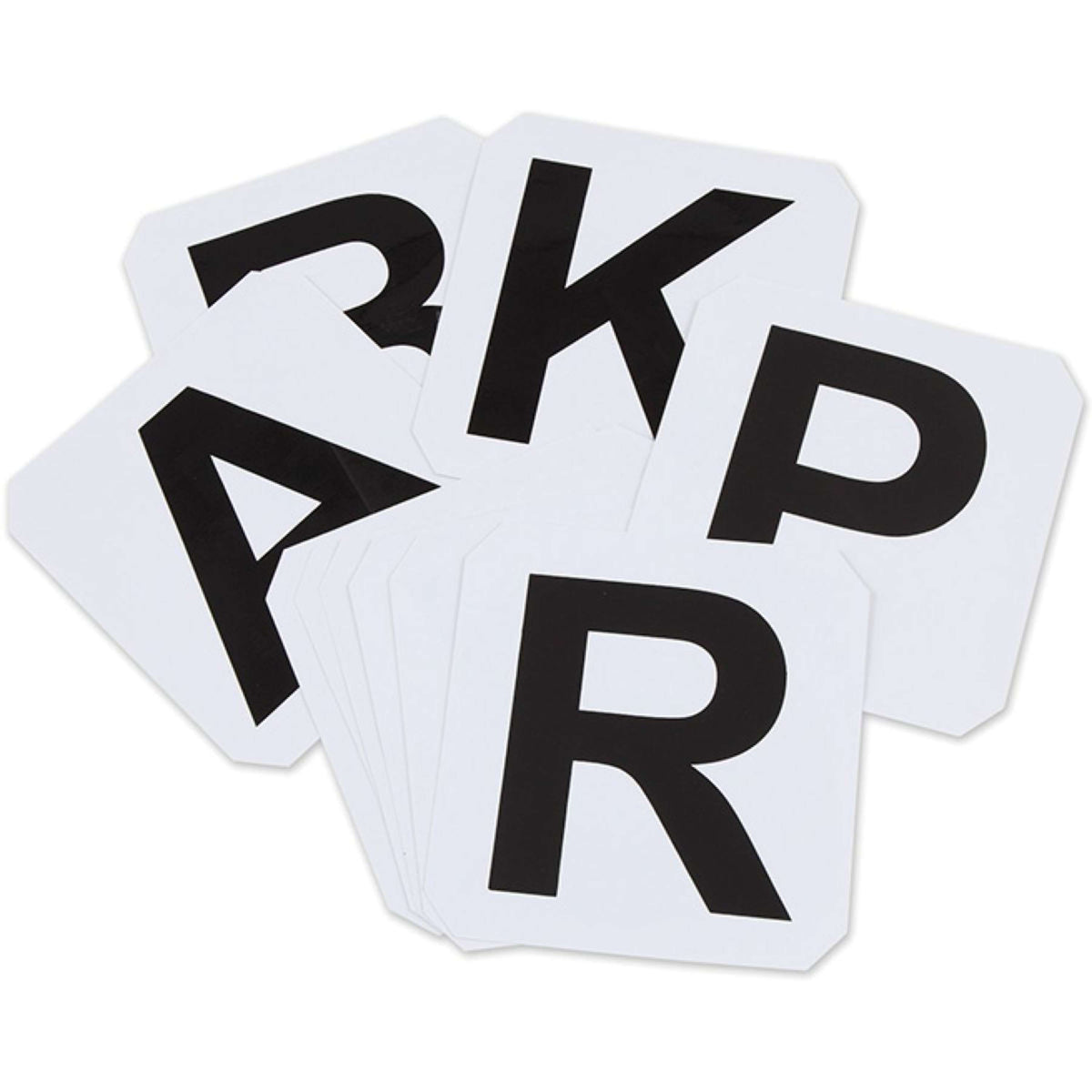 Shires Lettere di dressage Bianco