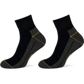 Stapp Yellow Calzini Quarter Nero