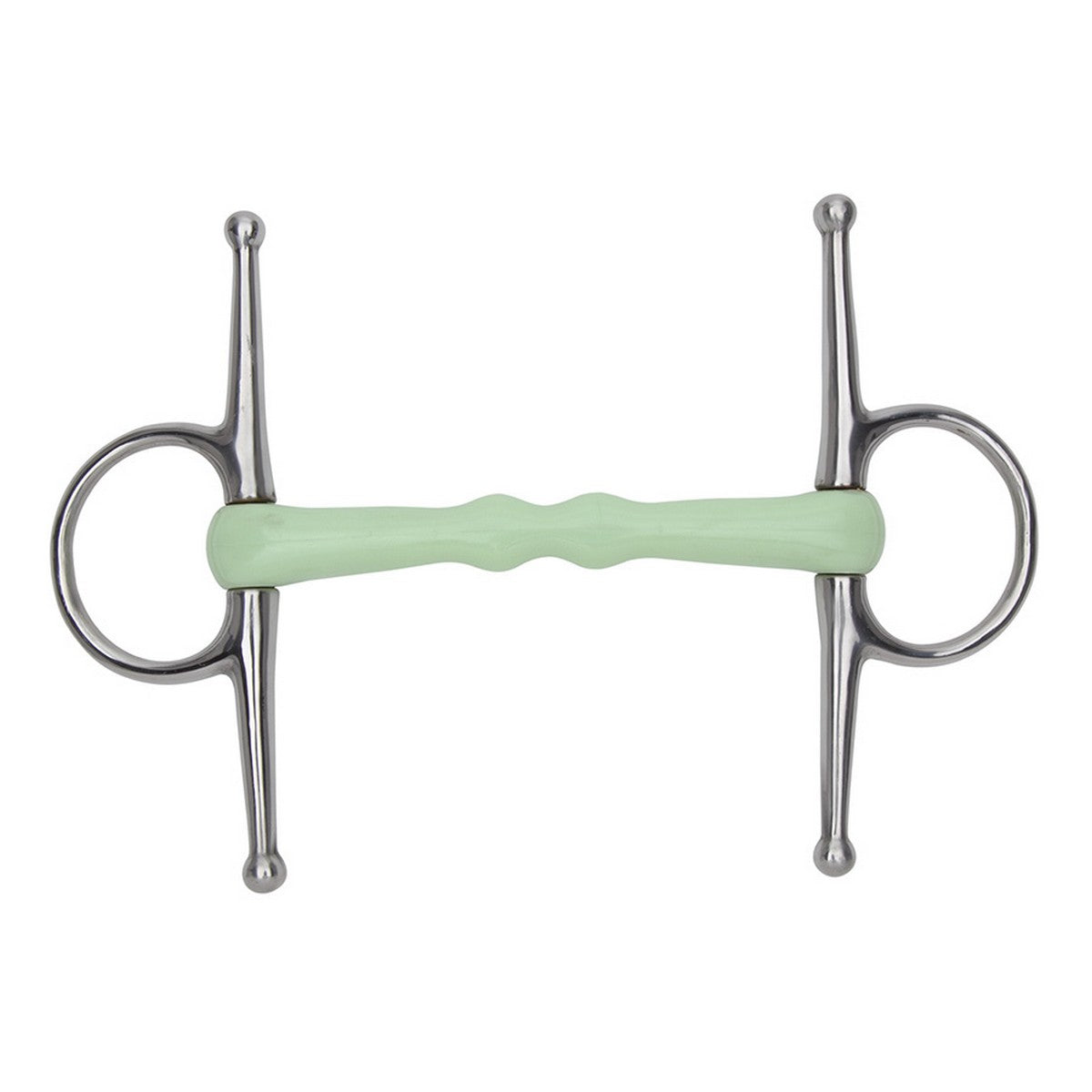 Shires Morsetto con levette Equikind Verde pallido