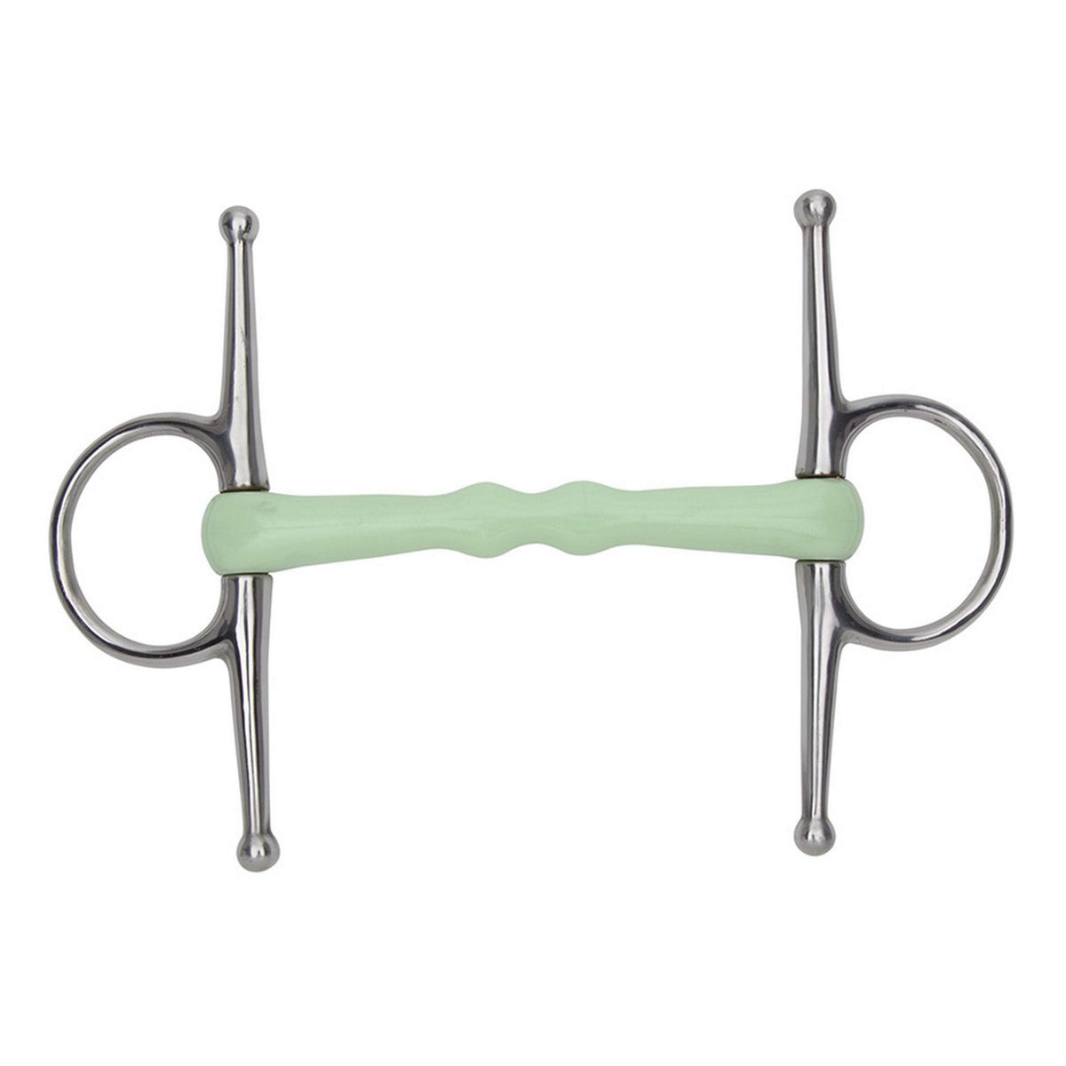 Shires Morsetto con levette Equikind Verde pallido